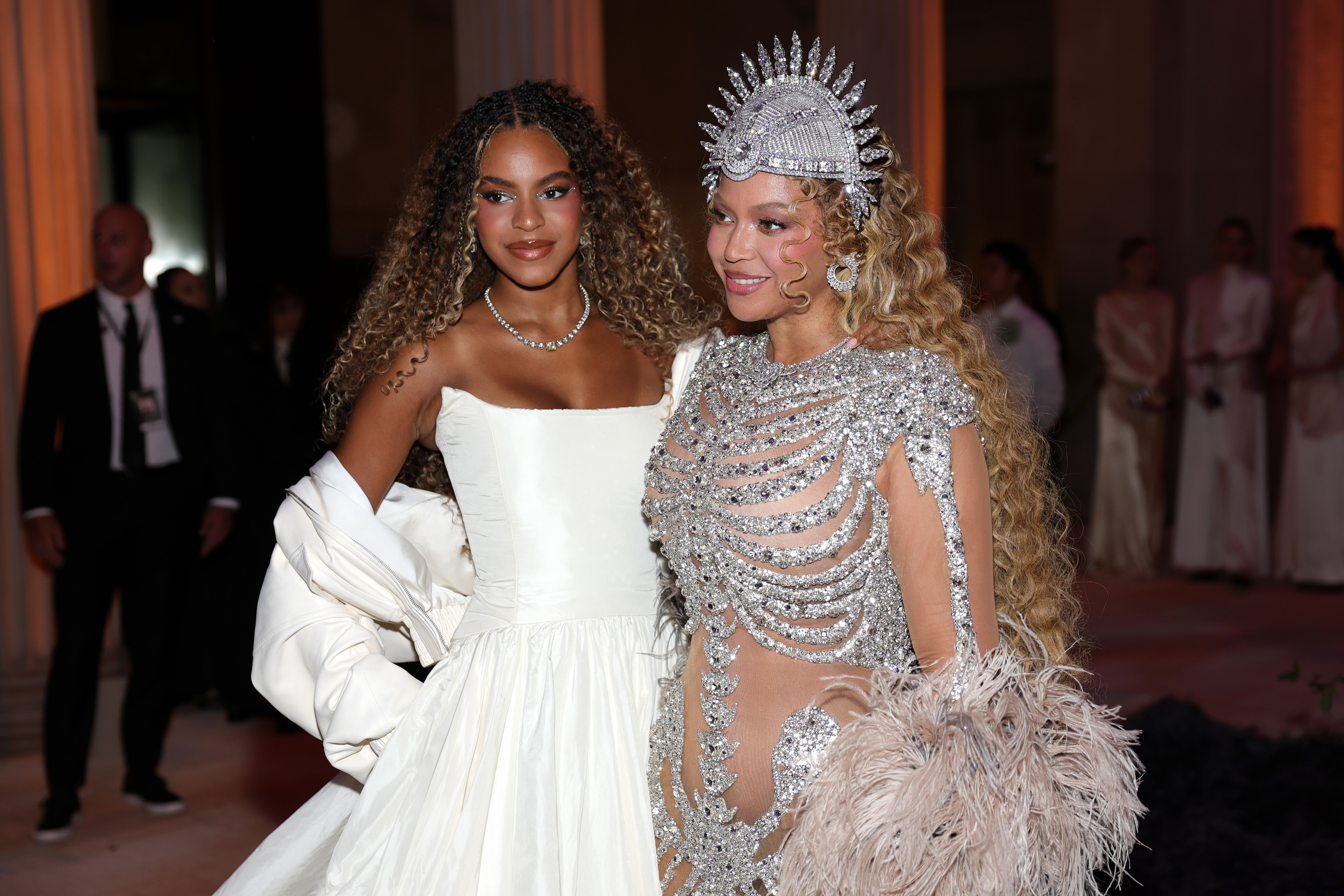 Blue Ivy Carter and Beyoncé attend the 2026 Met Gala