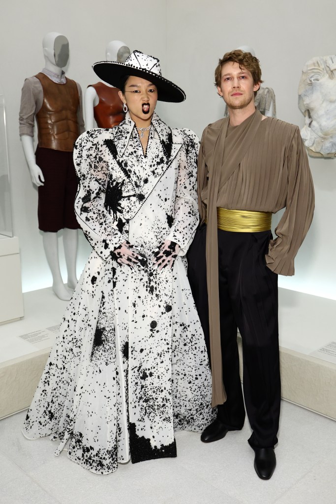 Audrey Nuna and Joe Alwyn attend the 2026 Met Gala