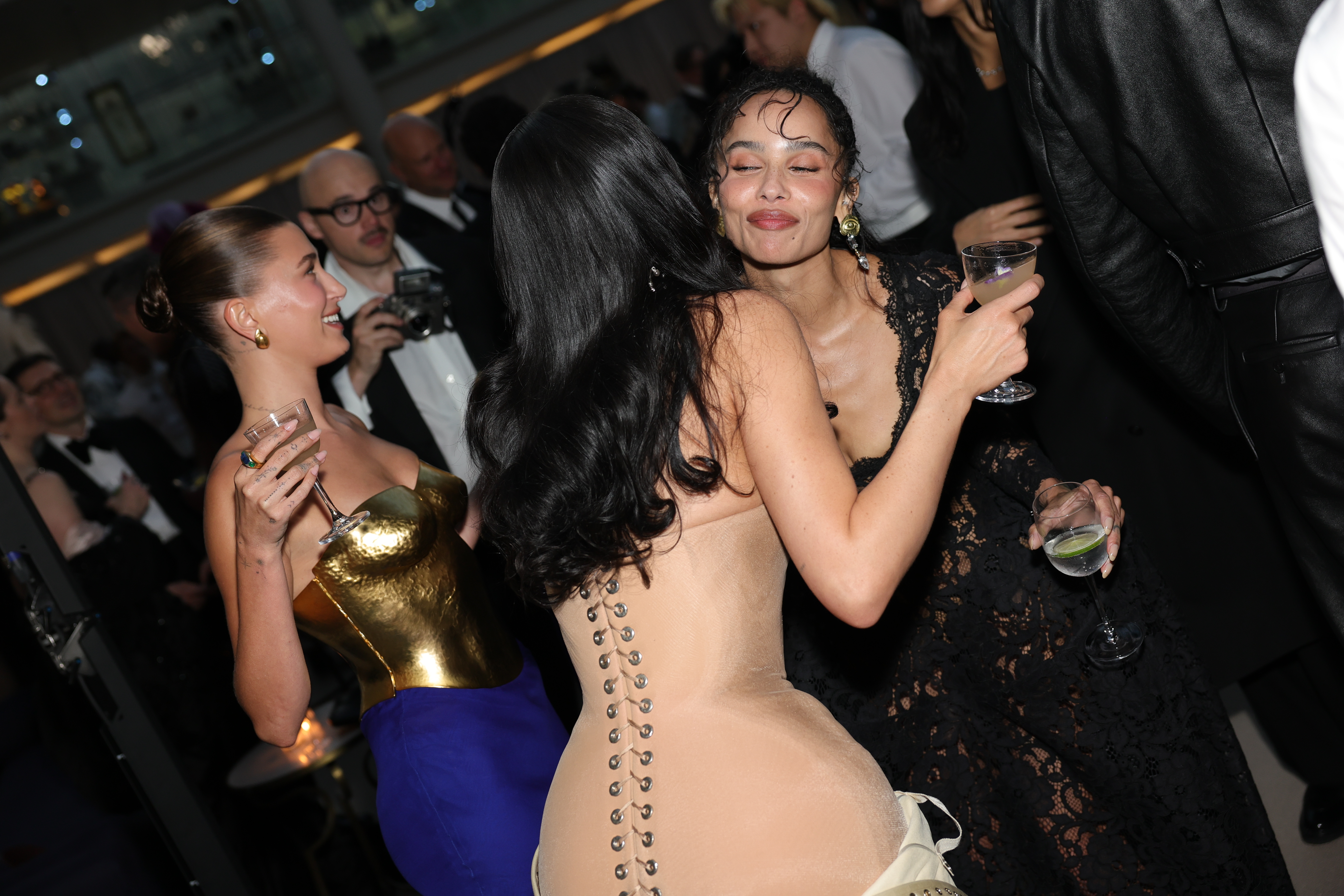 Hailey Bieber, Kylie Jenner and Zoë Kravitz attend the 2026 Met Gala