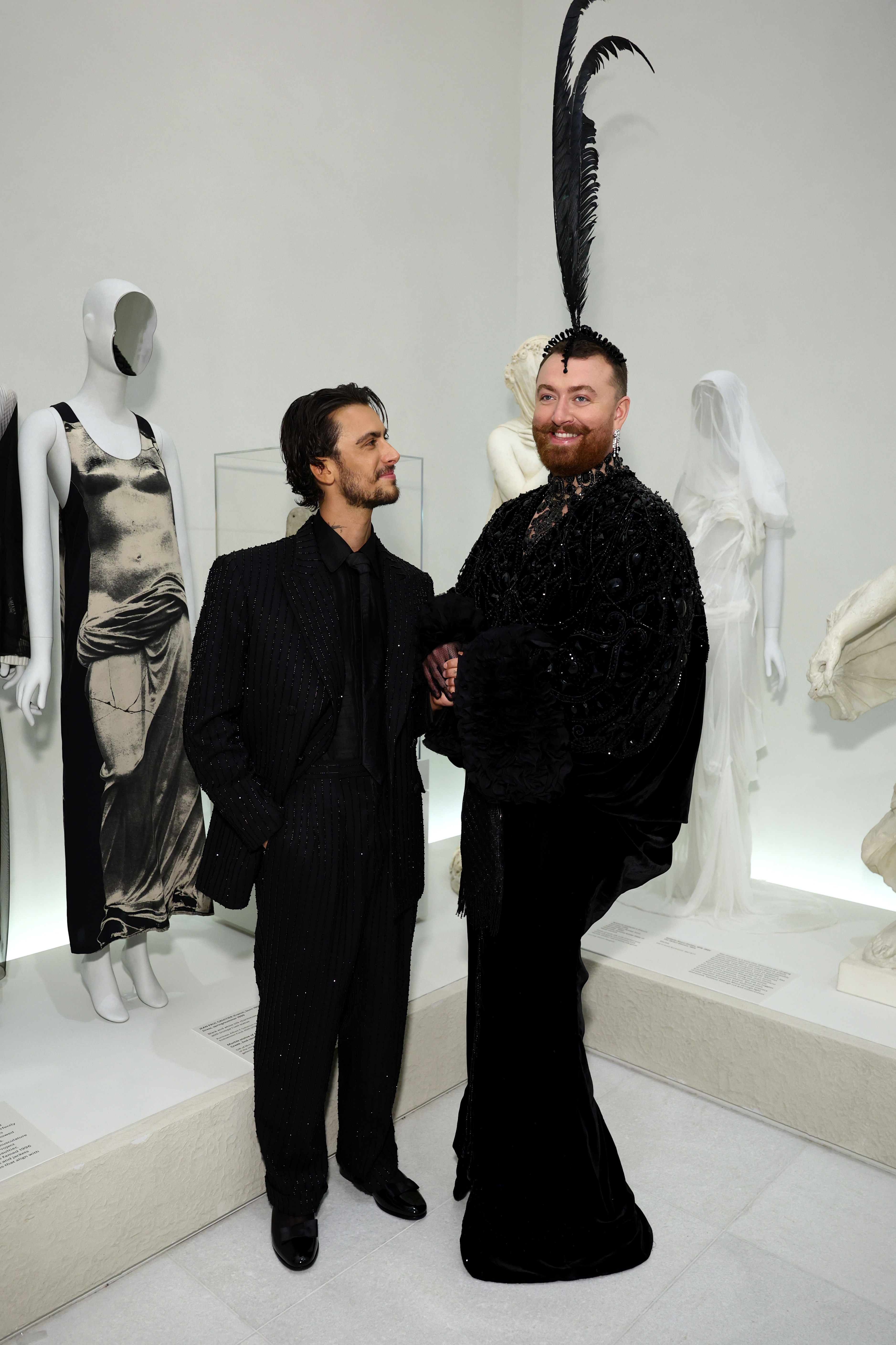 Christian Cowan and Sam Smith attend the 2026 Met Gala