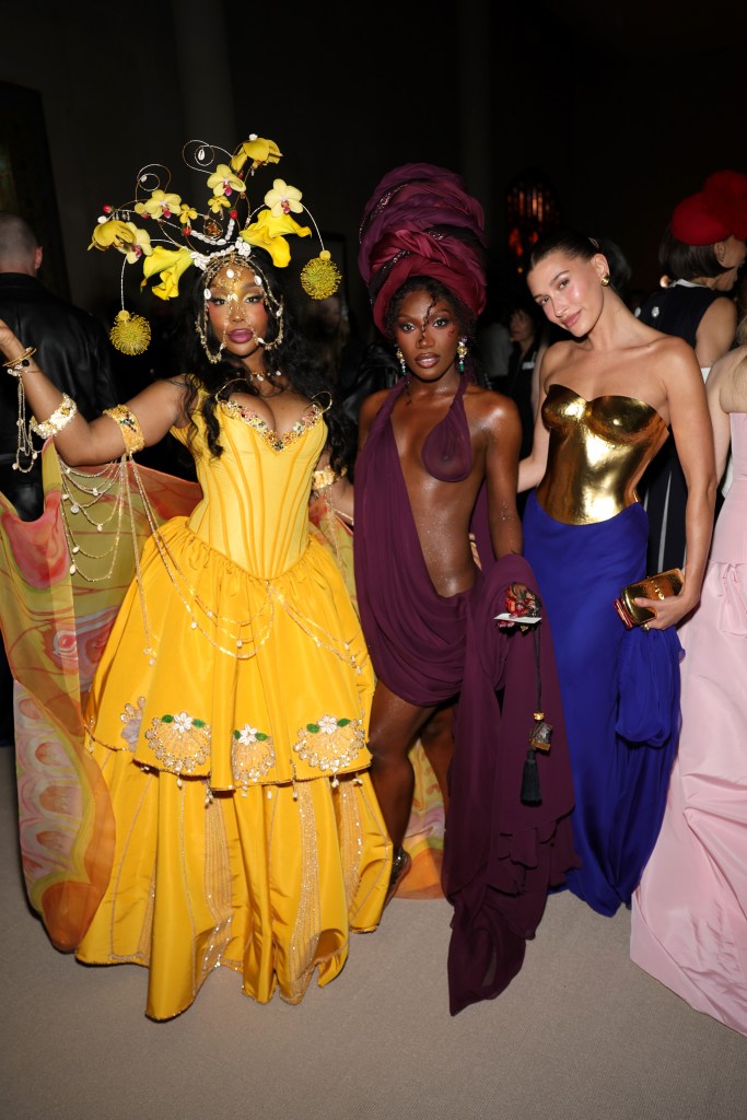 SZA, Doechii and Hailey Bieber attend the 2026 Met Gala