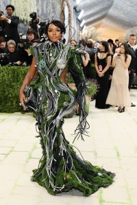 NEW YORK, NEW YORK - MAY 04: Janelle Monáe attends the 2026 Met Gala celebrating "Costume Art" at the Metropolitan Museum of Art on May 04, 2026 in New York City. (Photo by Mike Coppola/Getty Images)