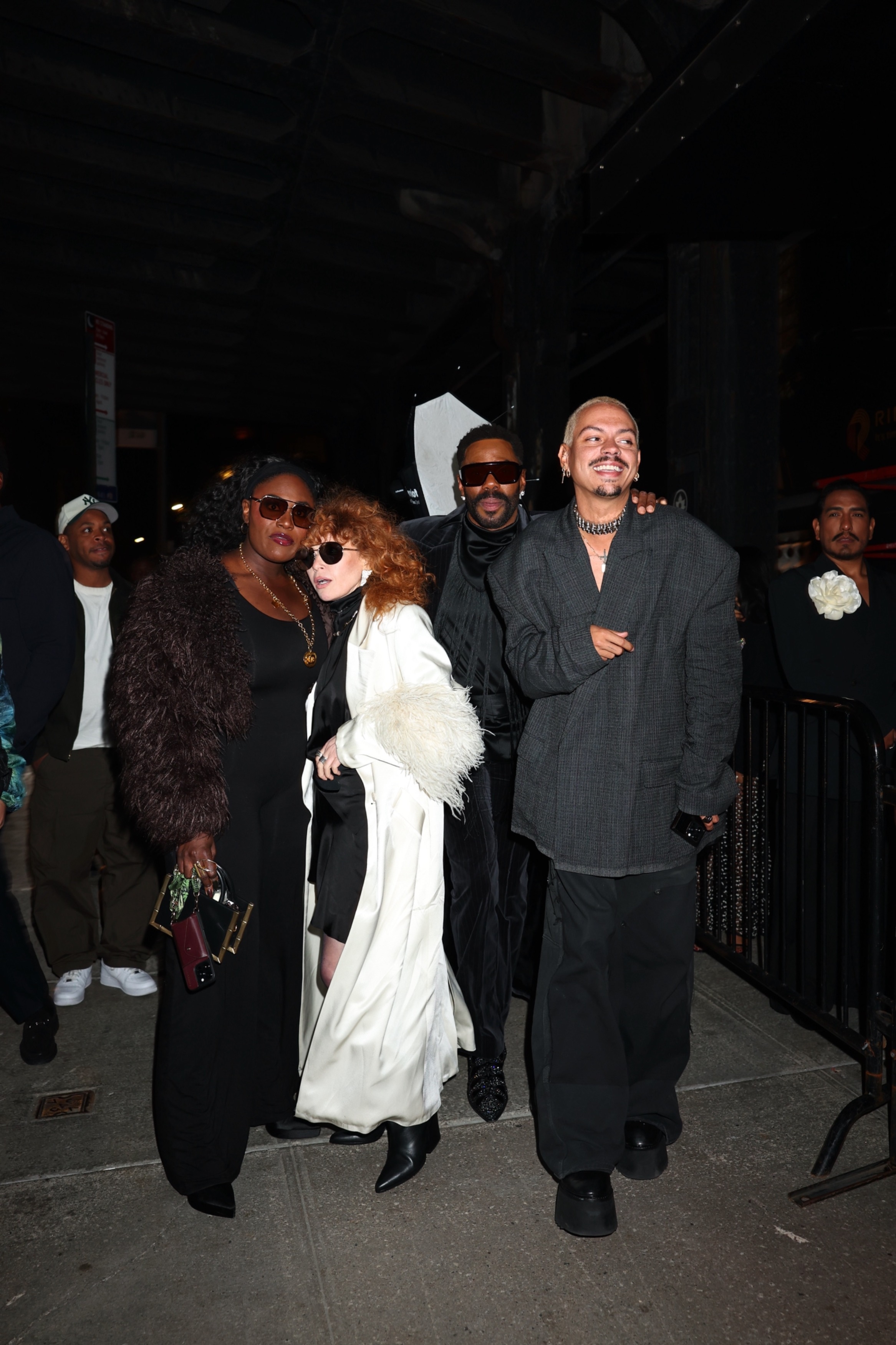 Colman Domingo, Natasha Lyonne, Danielle Brooks, and Evan Ross were spotted partying at The Standard, High Line on the eve of the Met Gala in New York City.