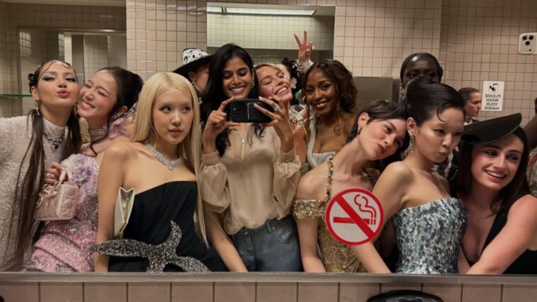 The Met Gala bathroom selfie 2026 revealed and more star snaps