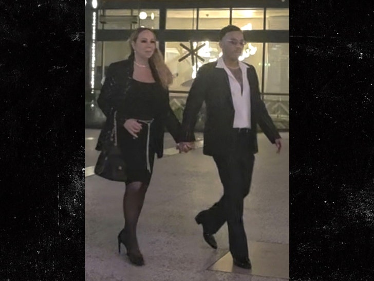 Mariah Carey and Anderson Paak backgrid 1