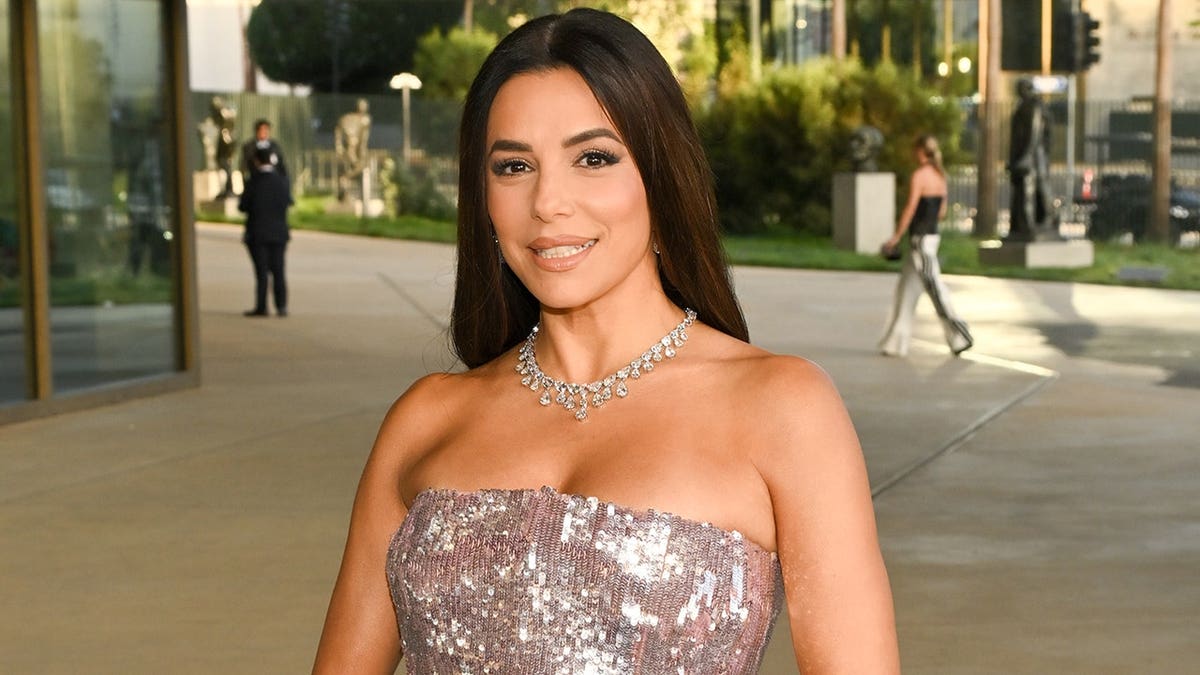 Eva Longoria at the LACMA opening gala in April 2026