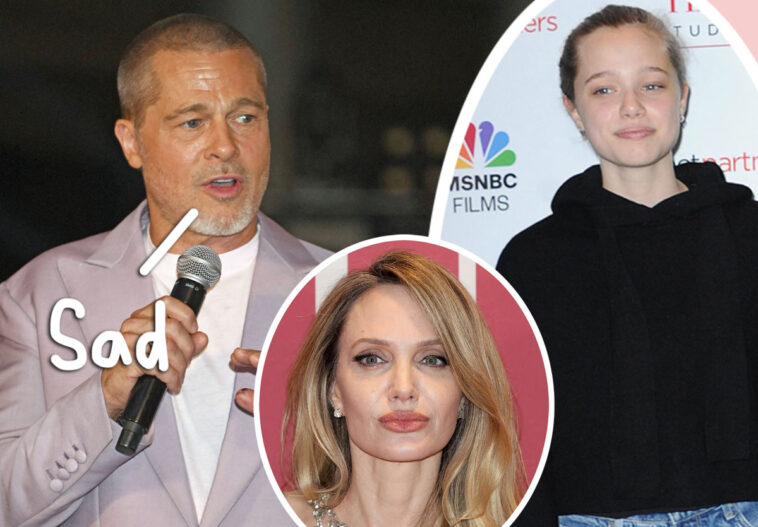 Brad Pitt Served 'Crushing Reminder' He's Been Cut Out Of Kids' Lives - But He's Not Giving Up Hope On Shiloh