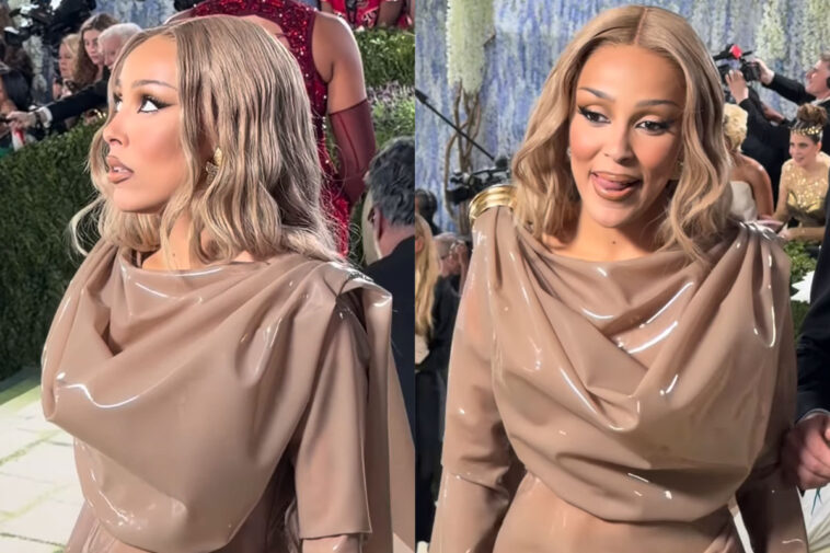 Doja Cat Is A Monochromatic Dream On The Met Gala Red Carpet!