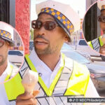 Hero Crossing Guard Who Saved A Child From Truck Crash Nightmare Goes Viral After Eating Ice Cream During Interview!