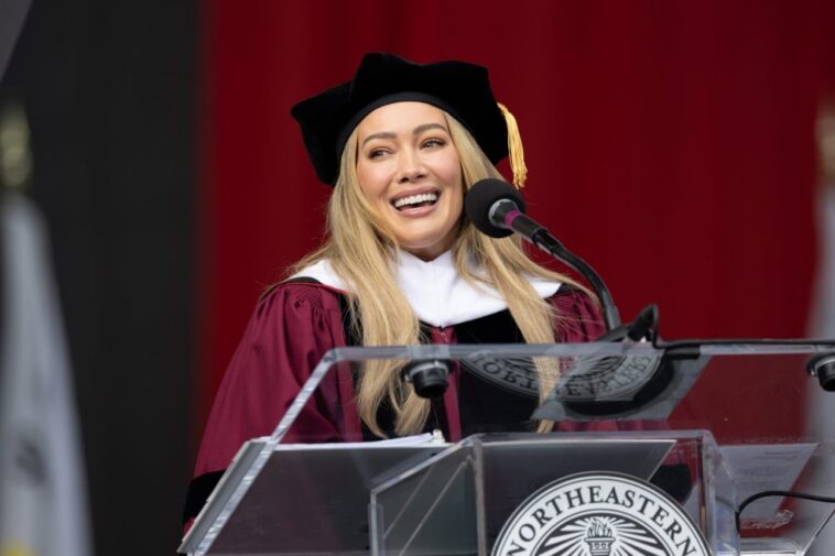 Hilary Duff's Northeastern University Commencement Speech