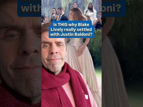 Is THIS Why Blake Lively Really Settled With Justin Baldoni?