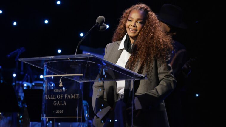 Janet Jackson 'Rhythm Nation' in Grammy Hall of Fame: Watch Speech