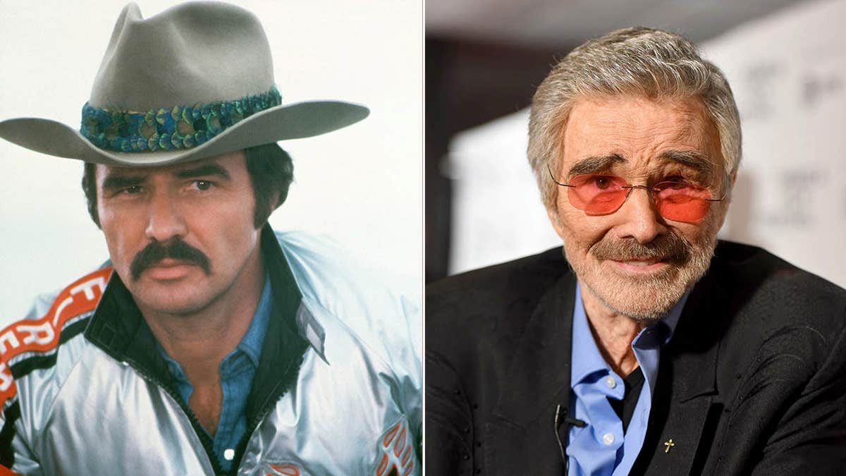 A split of Burt Reynolds young and in 2017