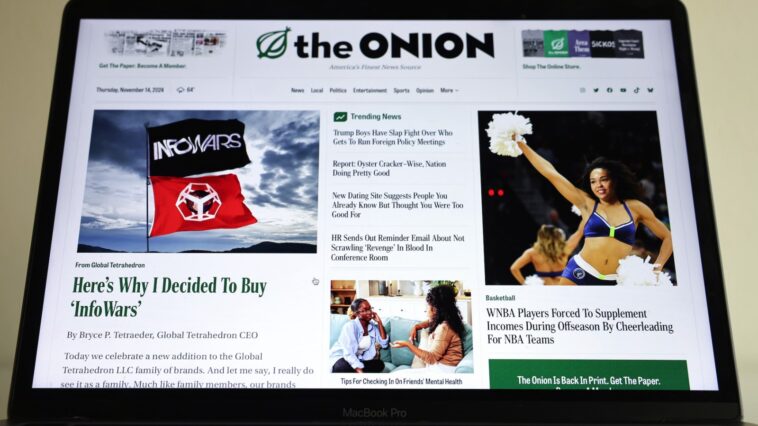 The Onion and Tim Heidecker's InfoWars Takeover Delayed by Texas Court