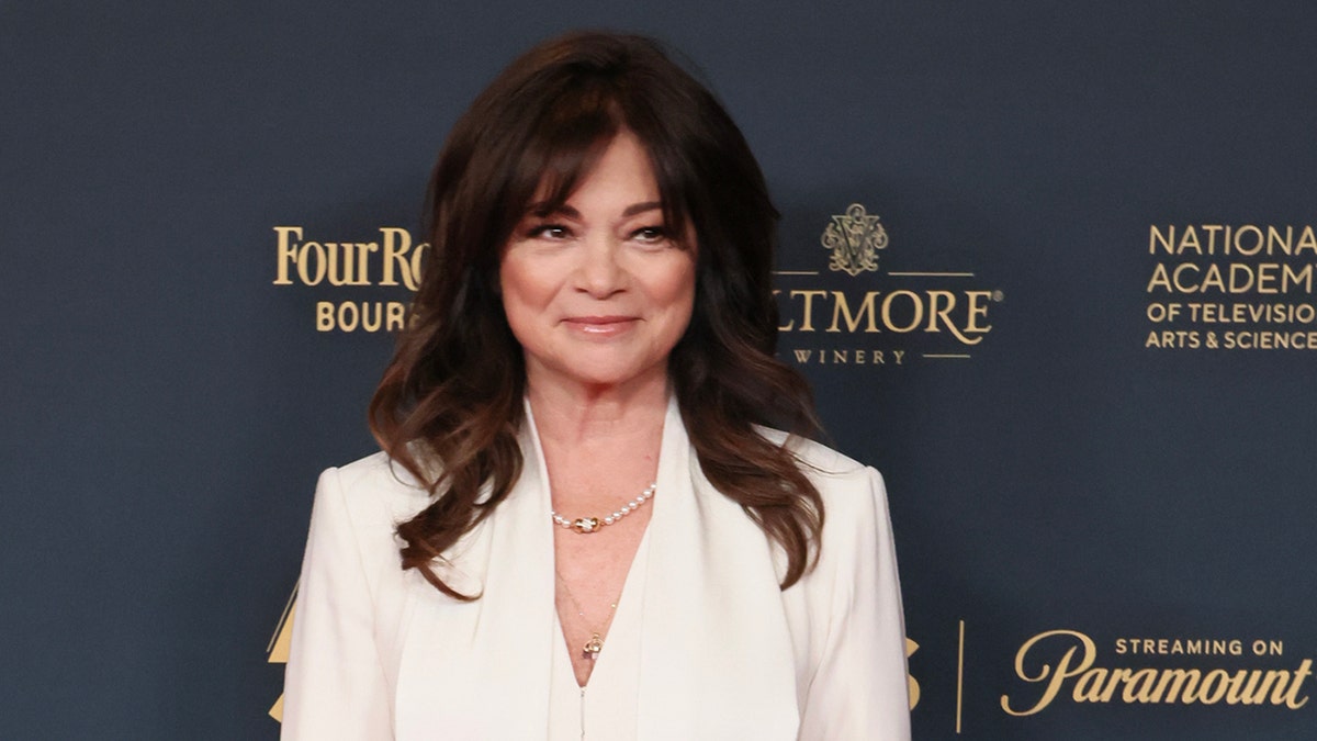 Valerie Bertinelli standing at the Daytime Emmys Awards in Los Angeles