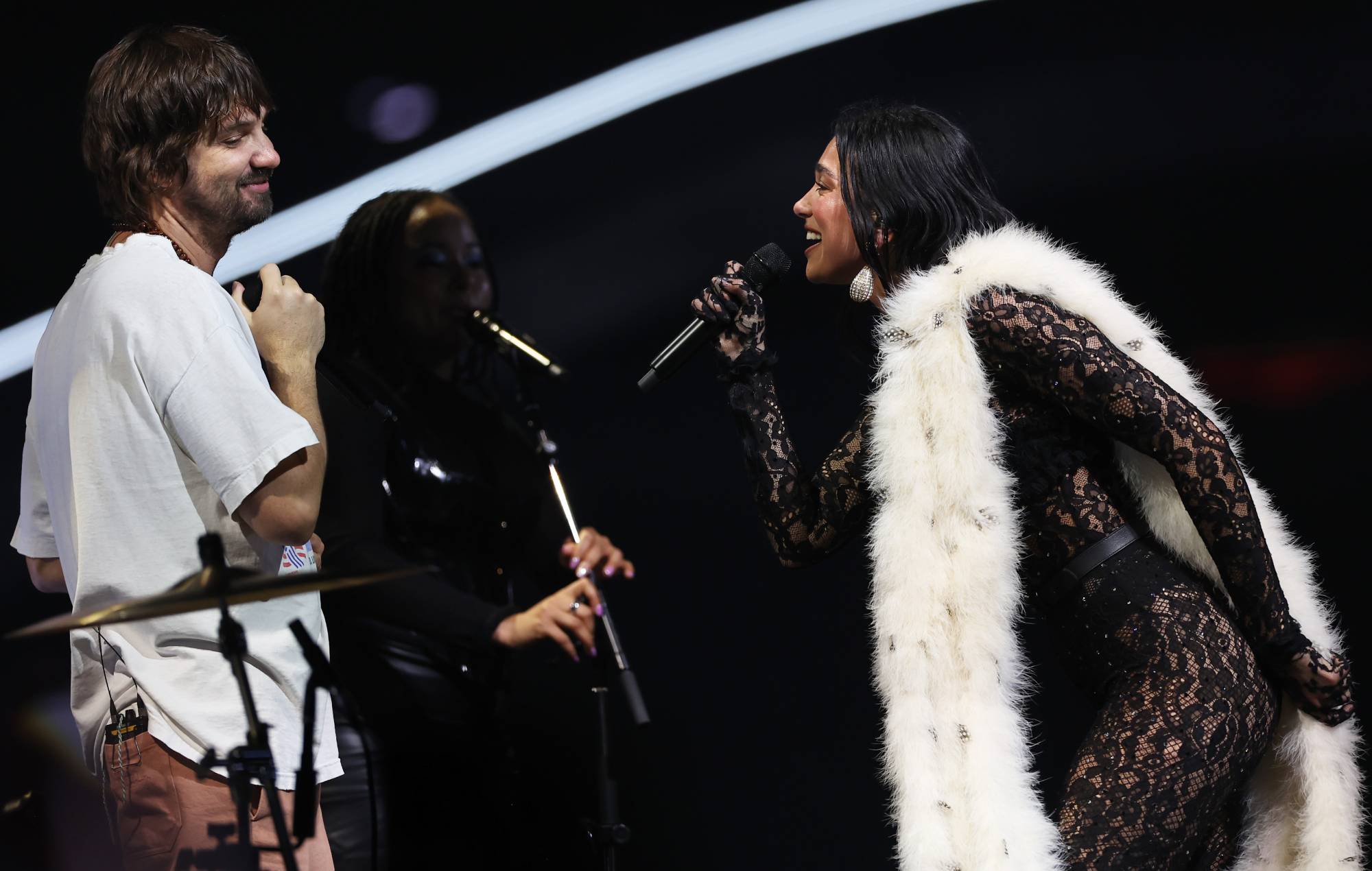 Watch Dua Lipa join Tame Impala in London to perform ‘Houdini’ at The O2