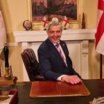 Watch Peter Serafinowicz play ‘2046 Prime Minister’ Nigel Farage on ‘SNL UK’